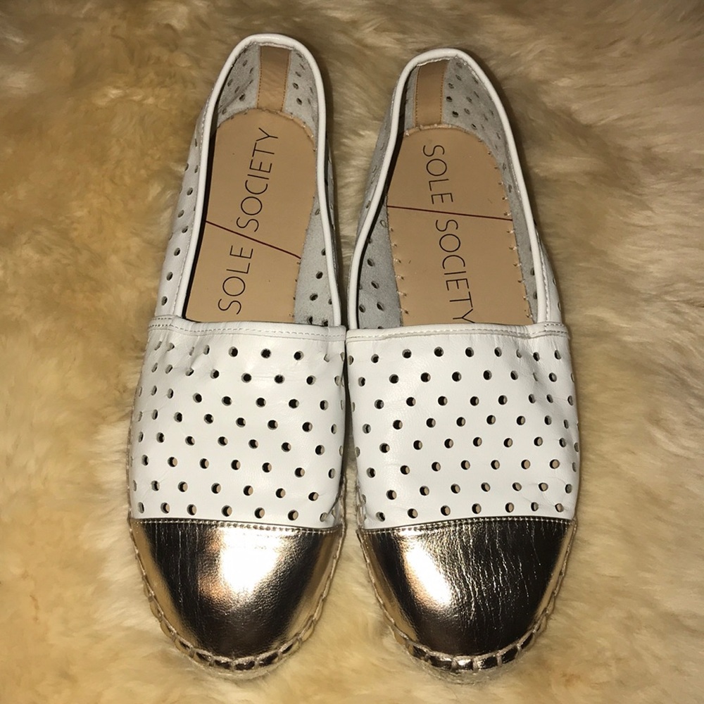 Sole Society espadrille flats size 9